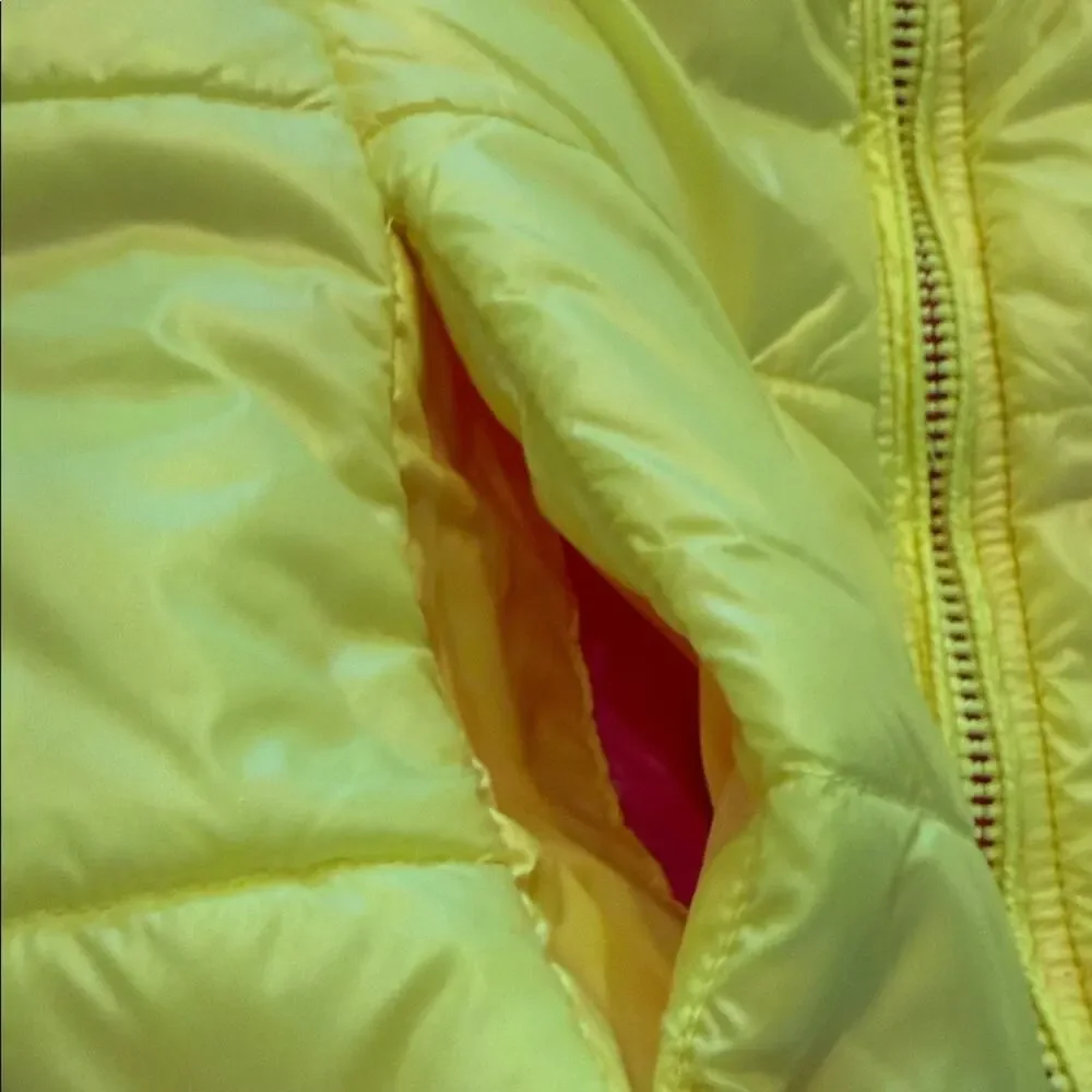 Jenni by Jennifer Moore Pink and Yellow Vest